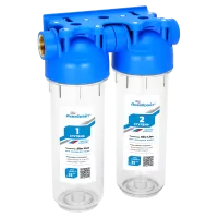 Двухступенчатый магистральный фильтр АКВАБРАЙТ АБФ-2 1/2"ВР