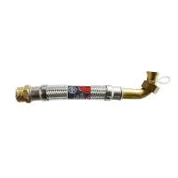 Гибкая подводка TUCAI TAQ EXTRA TWIST CODO штуцер 1″ - угол 1″ 100 см в металлической оплетке