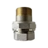 Фитинг прямямой разборный General Fittings НЕ НИК.3/4" Италия