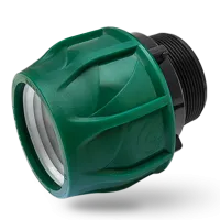 Муфта компрессионная Poelsan 25 x ½" с наружной резьбой