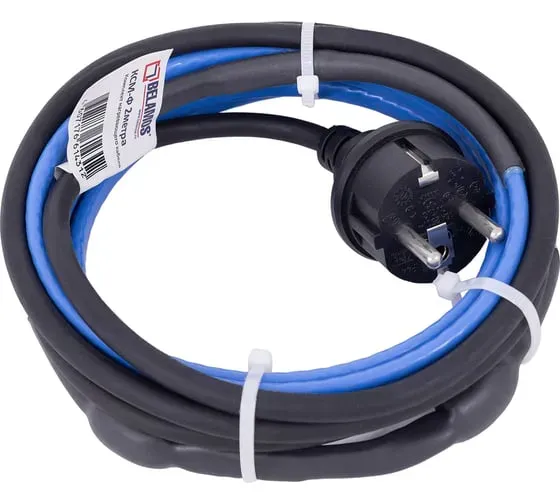 Греющий кабель в сборе внутренний BELAMOS KIT КСМ-Ф15 2м