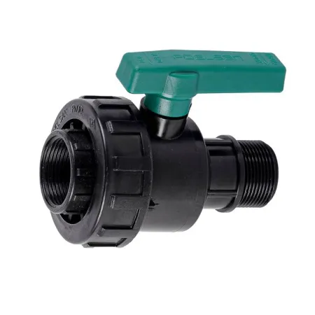 Кран шаровый Poelsan 1"х 1" НР-ВР