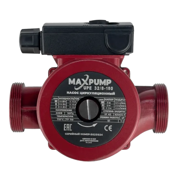 Циркуляционный насос MAXPUMP UPE 32/8-180