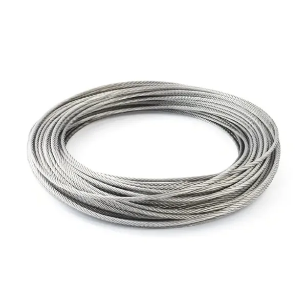 Трос из нержавеющей стали не магнитный 7*7 4мм
