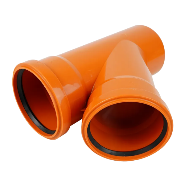 Тройник VALFEX 45⁰ градусов 110-110 для наружной канализации