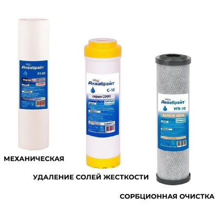 Комплект картриджей Аквабрайт К - 2