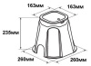 Клапанная коробка Poelsan 6"