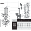 Фекальный насос IBO MWQ 150/7500